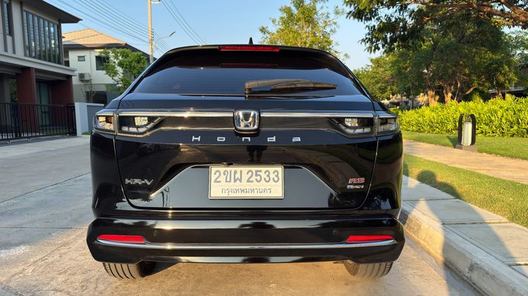 Honda HR-V 2021 1.5 e:HEV RS Utility-car ไฮบริด ไม่ติดแก๊ส เกียร์อัตโนมัติ ดำ รูปที่ 3