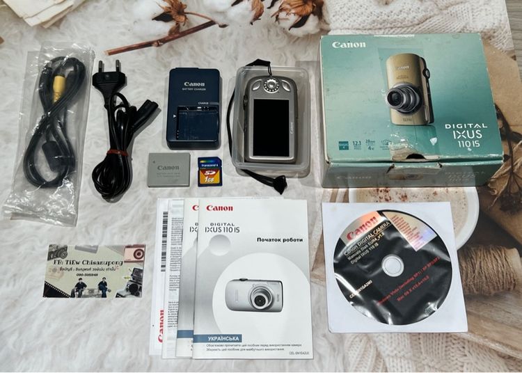 กล้องดิจิตอล Canon IXY 510 IS Full Box รูปที่ 2