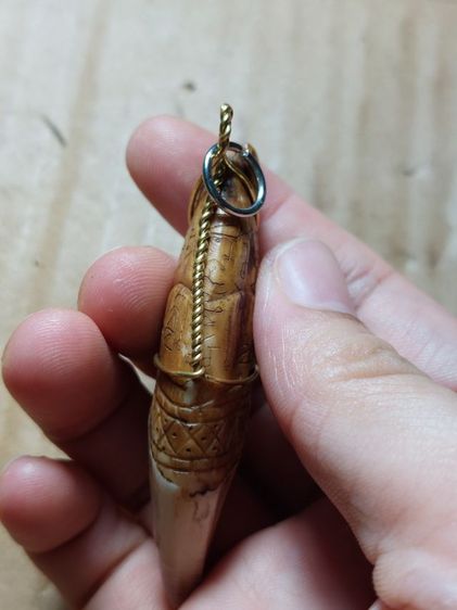 เครื่องรางหลวงพ่อนกวัดสังกะสีอ้วนใหญ่สวย รูปที่ 3