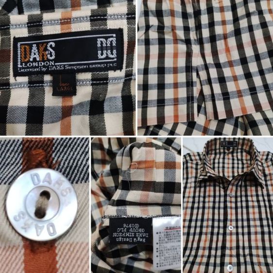 เชิ้ต DAKS🧥🎌ออริจินัลลาย รูปที่ 17