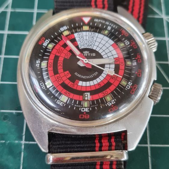 นาฬิกาวินเทจสวิส FORTIS รุ่น Marinemaster  รูปที่ 4