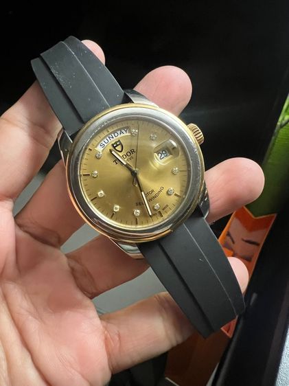 tudor glamour 2 กษัตริย์ รุ่นท้อป สาย3เส้น พร้อมกล่อง รูปที่ 12