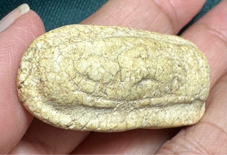 พระลีลาเม็ดขนุน กรุทัพข้าว  รูปที่ 7