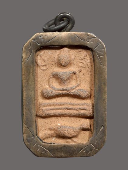 💥Hot💥พระผง หลวงพ่อปานพิมพ์ขี่นก วัดบางนมโคจังหวัดพระนครศรีอยุธยา พร้อมเลี่ยมเงินหน้านาค 