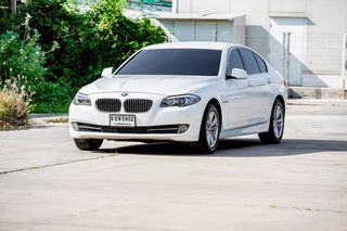 BMW 520d F10 Sport ดีเซล สีขาว  ปี2013 6ขฬ5902