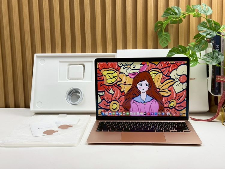 Apple แมค โอเอส อื่นๆ อื่นๆ ไม่ใช่ MacBook Air 13-inch M1,2020 Ram8GB SSD512GB Gold