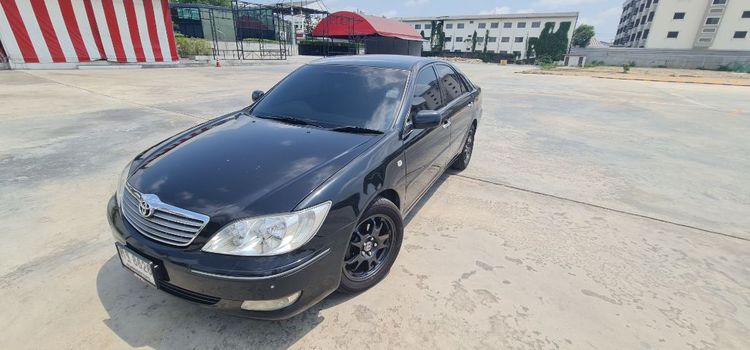 Toyota Camry 2003 2.4 Q Sedan เบนซิน ไม่ติดแก๊ส เกียร์อัตโนมัติ เบจ รูปที่ 3