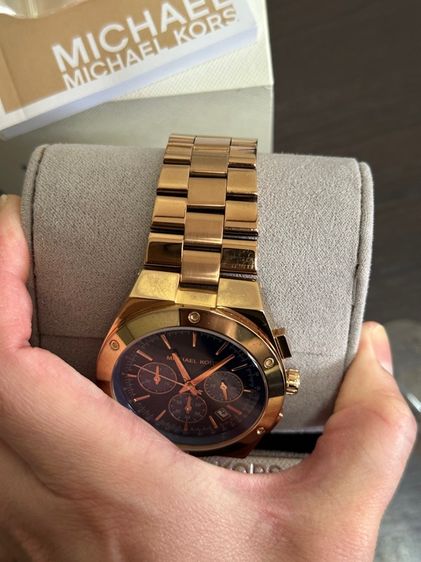 นาฬิกา Mk รุ่น 6148 สีrose gold แท้💯 รูปที่ 4