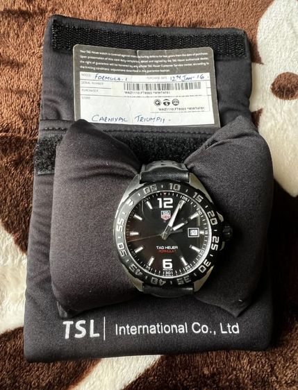 ดำ Tag Heuer ขายนาฬิกาแบรนด์เนมมือสอง ของแท้ ซื้อจากศูนย์อเมริกา มีใบรับประกัน สภาพแกะกล่อง