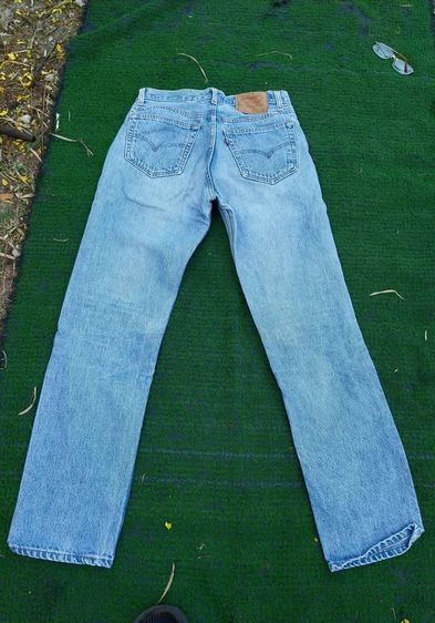 Levi's กางเกง แขนยาว ฟ้า Levi,s 501 USA  เอว 31  ผ้าทราย รุ่นเก่า