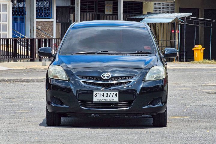 Toyota Vios 2009 1.5 E Sedan เบนซิน ไม่ติดแก๊ส เกียร์อัตโนมัติ ดำ รูปที่ 2