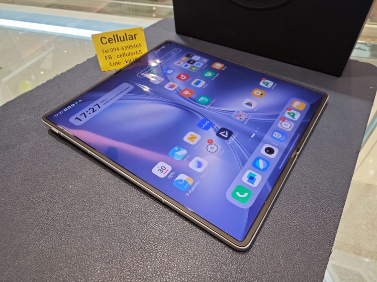 vivo X Fold5 512GB เครื่องนอก ประกันเข้าไทยได้ สภาพสวยมาก พร้อมเคสแท้ กล่อง รูปที่ 8
