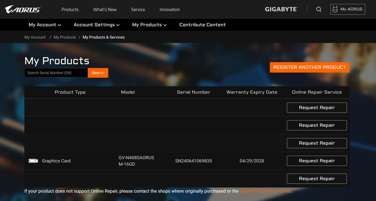Gigabyte Aorus RTX 4080 Super Master 16G รูปที่ 9