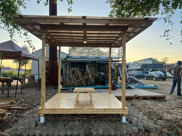 Handmade ศาลาไม้สวยแจ่มม งานทำเองนะครับ รูปที่ 6