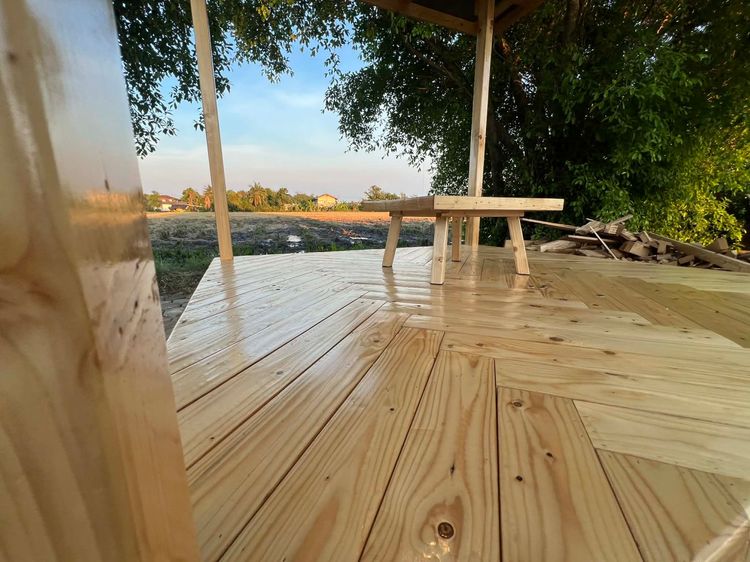 Handmade ศาลาไม้สวยแจ่มม งานทำเองนะครับ รูปที่ 3