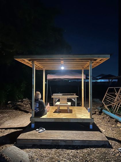 Handmade ศาลาไม้สวยแจ่มม งานทำเองนะครับ รูปที่ 10