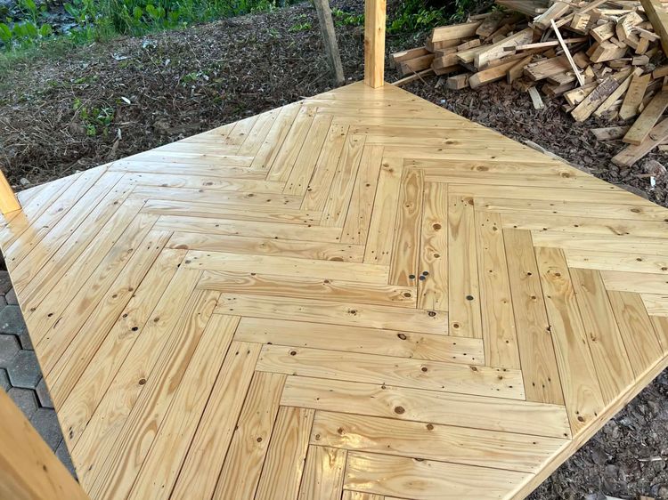 Handmade ศาลาไม้สวยแจ่มม งานทำเองนะครับ รูปที่ 12