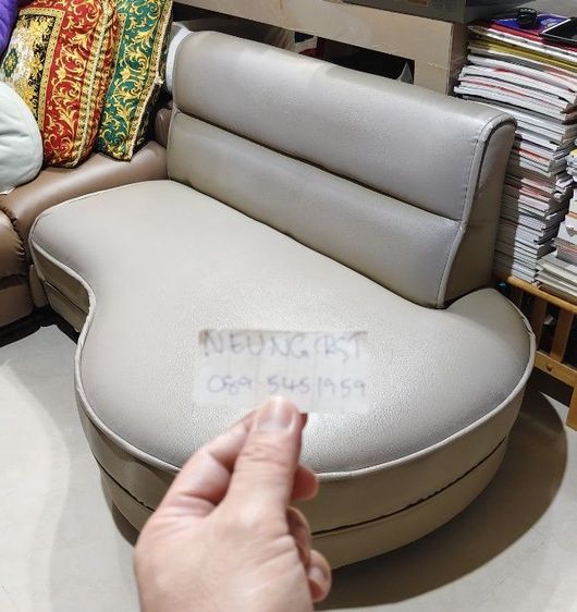 โซฟาหนัง 2 ที่นั่ง รูปที่ 2