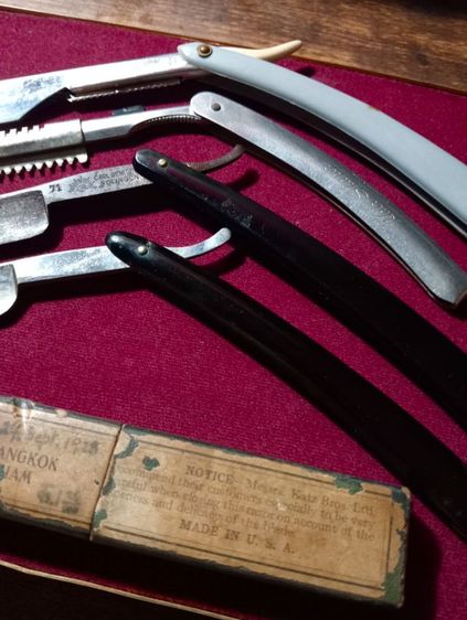 มีดโกนแท้เก่าโบราณ แบรนด์ดัง USA , ตราตาจากเยอรมัน รูปที่ 13