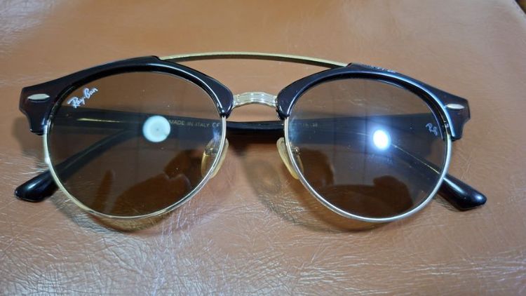 Ray-Ban แว่นตากันแดด RayBan-CLUBROUND DOUBLE BRIDGE