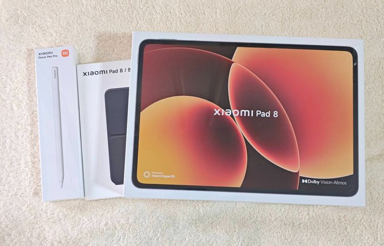 มือ1 Xiaomi Pad 8 พร้อมปากกาและเคส รับประกันศูนย์ไทย