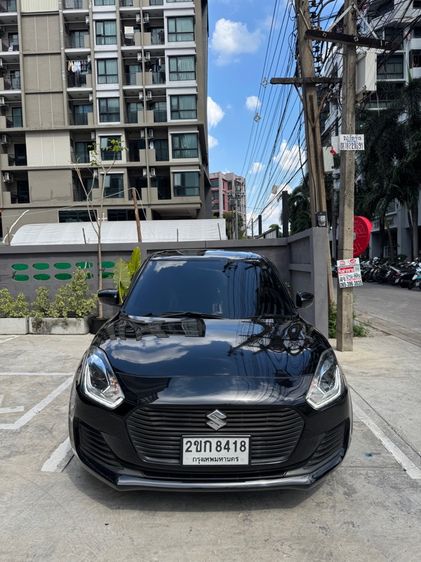 Suzuki Swift 2018 1.2 GA Sedan เบนซิน ไม่ติดแก๊ส เกียร์อัตโนมัติ ดำ รูปที่ 3
