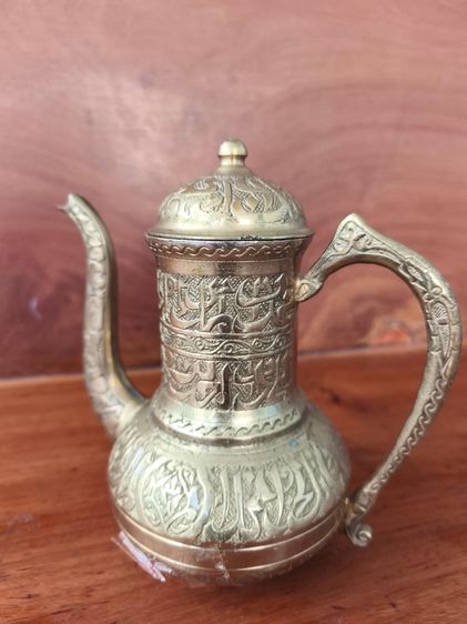 อื่นๆ กาน้ำทองเหลืองอาหรับดุนลาย