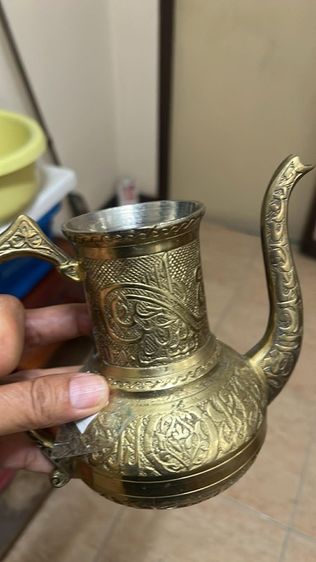 กาน้ำทองเหลืองอาหรับดุนลาย รูปที่ 4