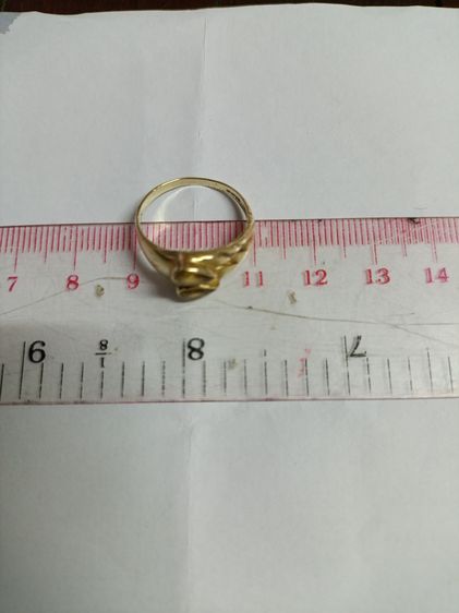 แหวนทองแท้ 9k  รูปที่ 2