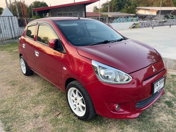 รถ Mitsubishi Mirage 1.2 GLS สี แดง