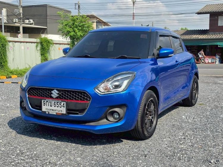 Suzuki Swift 2019 1.2 GLX Sedan เบนซิน เกียร์อัตโนมัติ น้ำเงิน รูปที่ 4