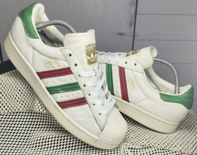 รองเท้า💥adidas superstar💥ของแท้‼️รุ่นพิเศษ💥สวยๆ เดิมๆ สภาพดี💥ไซร์ 44.5 รูปที่ 12