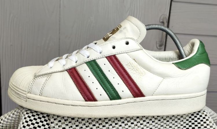 รองเท้า💥adidas superstar💥ของแท้‼️รุ่นพิเศษ💥สวยๆ เดิมๆ สภาพดี💥ไซร์ 44.5 รูปที่ 4