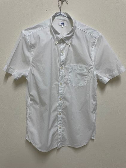 ขาว M แขนสั้น เสื้อเชิ้ต อื่นๆ เสื้อ AIIZ มือสอง