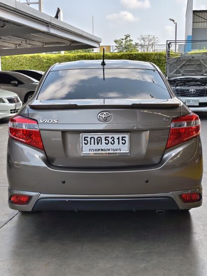 Toyota Vios 2015 1.5 E Sedan เบนซิน ไม่ติดแก๊ส เกียร์อัตโนมัติ น้ำตาล รูปที่ 4