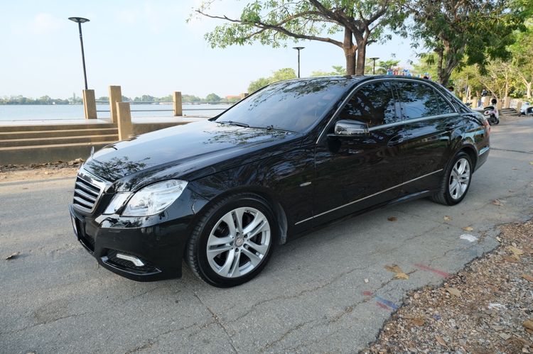 Mercedes-Benz E-Class 2010 E250 CDI Sedan ดีเซล ไม่ติดแก๊ส เกียร์อัตโนมัติ ดำ รูปที่ 3