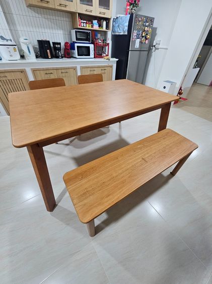 ชุดโต๊ะทานข้าวจากร้าน Maai design ขนาด 150 cm. รูปที่ 5