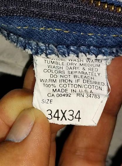 Lee USA เอว33 รูปที่ 3