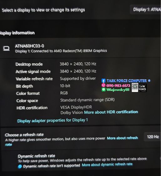 (RTX5090) Asus ProArt P16 H7606WX-SE910WA  รูปที่ 8