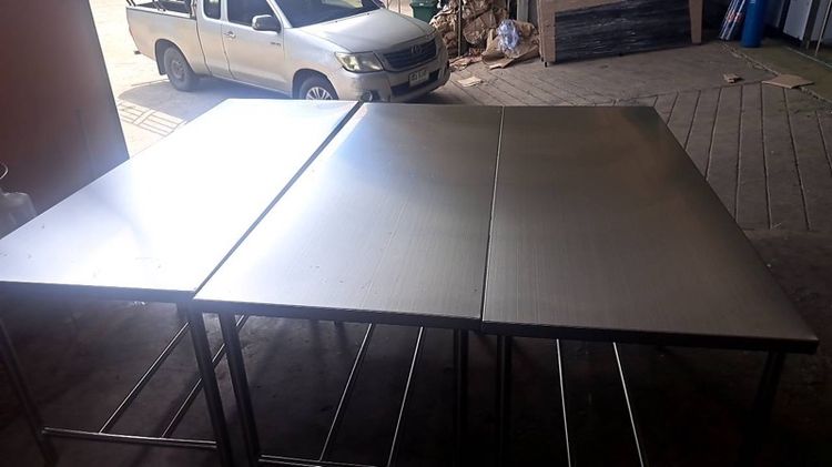 โต๊ะ-ม้านั่งสแตนเลสเกรด304 รูปที่ 3