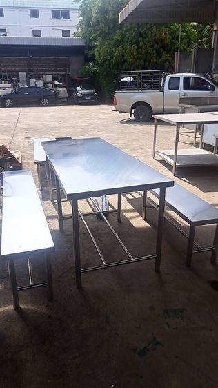 โต๊ะ-ม้านั่งสแตนเลสเกรด304