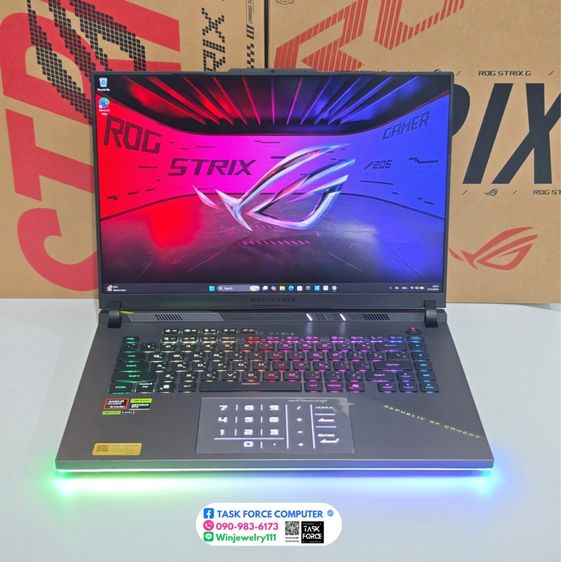 ASUS ROG STRIX G16 G614FR-S5100W - VOLT GREEN  รูปที่ 10