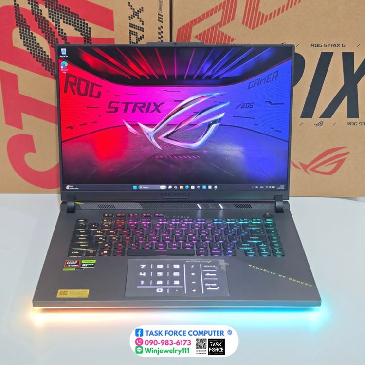 ASUS ROG STRIX G16 G614FR-S5100W - VOLT GREEN  รูปที่ 11