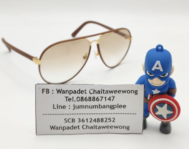 แว่นตากันแดด Gucci GG 2887Aviator มือสอง รูปที่ 2
