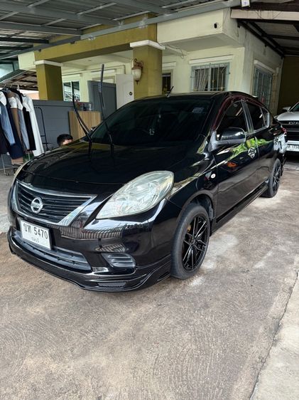 Nissan Almera 2013 Sedan เบนซิน เกียร์อัตโนมัติ ดำ รูปที่ 2