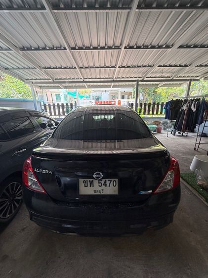 Nissan Almera 2013 Sedan เบนซิน เกียร์อัตโนมัติ ดำ รูปที่ 4