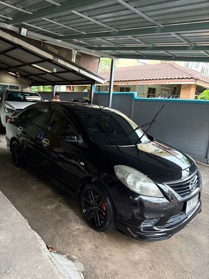 Nissan Almera 2013 Sedan เบนซิน เกียร์อัตโนมัติ ดำ รูปที่ 3