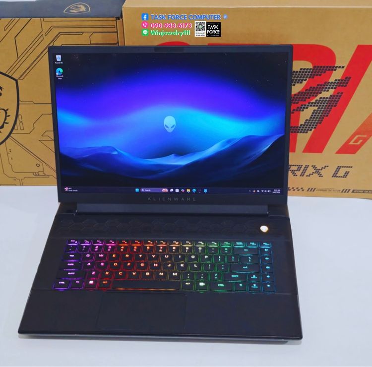 (RTX4080) ALIENWARE  M16 R1 AMD  รูปที่ 13