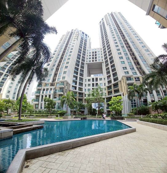 มีบางส่วน ขายคอนโดหรู Belle Grand Condo Rama 9 ชั้น 21 ใจกลางเมือง ห้องใหญ่ ใกล้ MRT พระราม 9 และ Airport Rail Link มักกะสัน