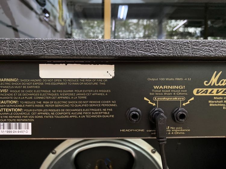 ♥. Marshall Valvestate VS100 Made in England .♥ รูปที่ 7